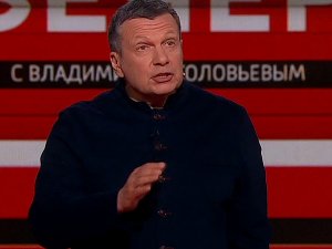Вечер с Владимиром Соловьевым эфир от 18.04.2022