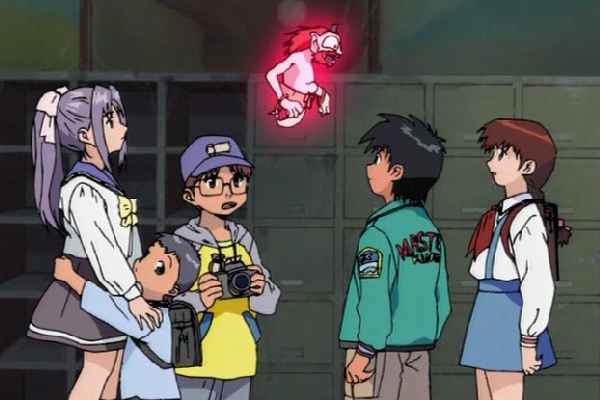 аниме про школу призраков