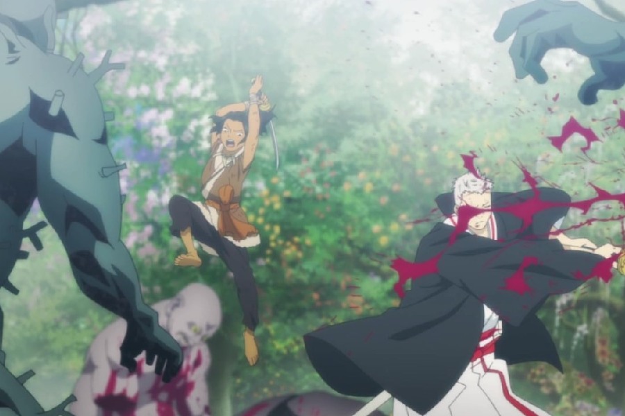 аниме про самурая 2024