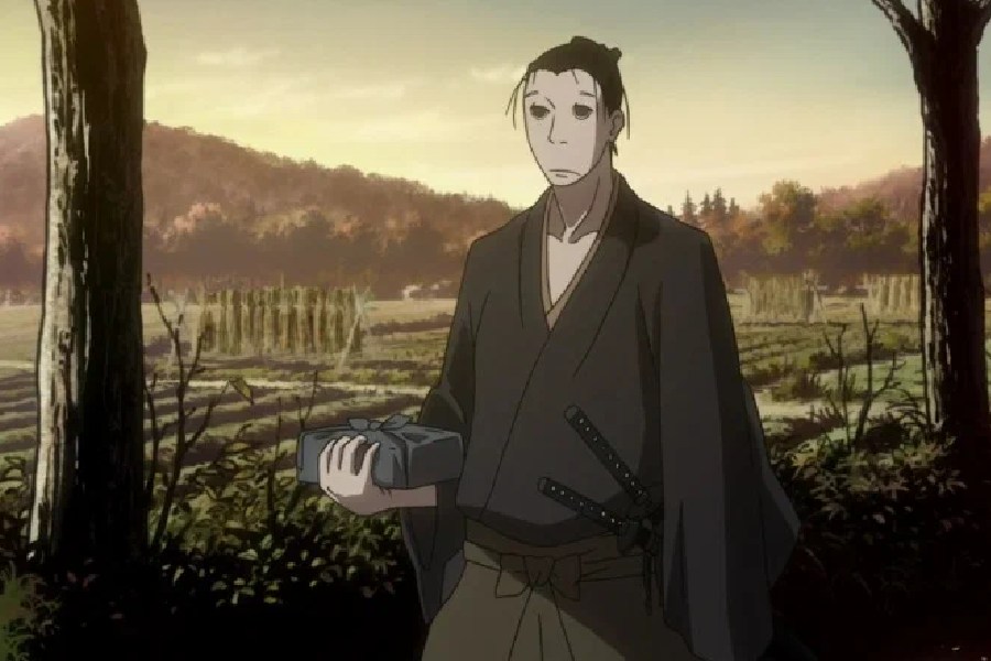 аниме про демонов и самураев